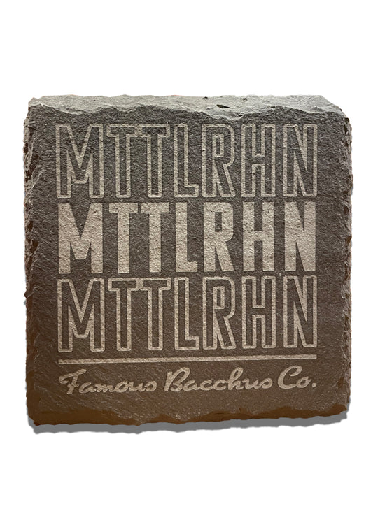Schiefer Untersetzer - MTTLRHN - FAMOUS BACCHUS COMPANY