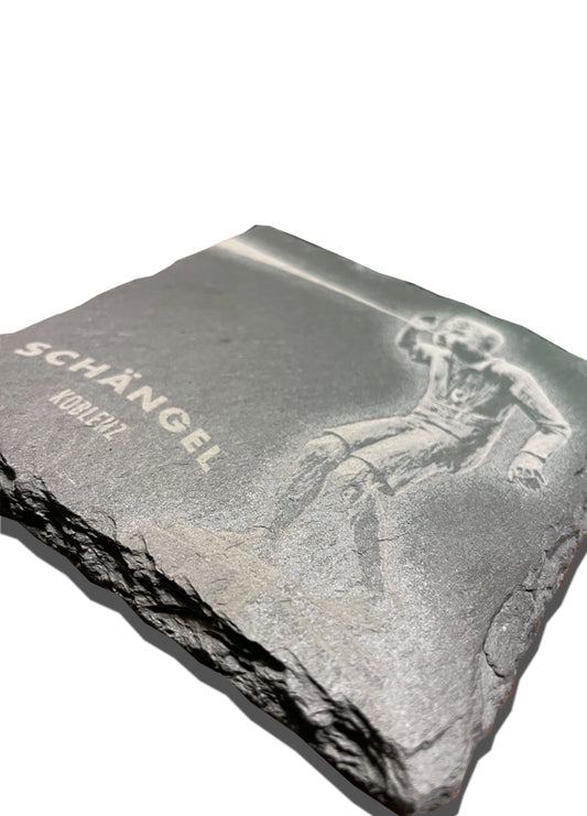 Schiefer Untersetzer - Schängel - Koblenz