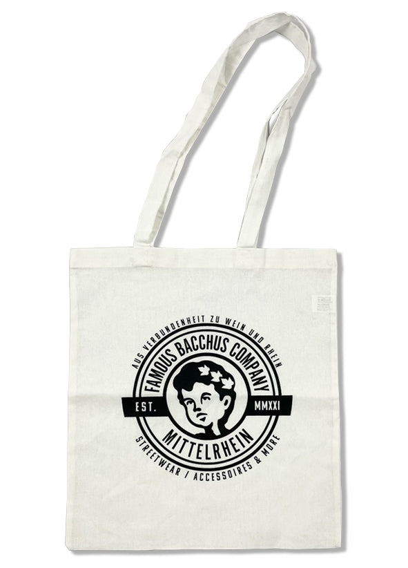 Baumwolltasche - FBC Logo - weiss