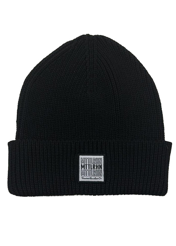 Beanie - MTTLRHN - schwarz