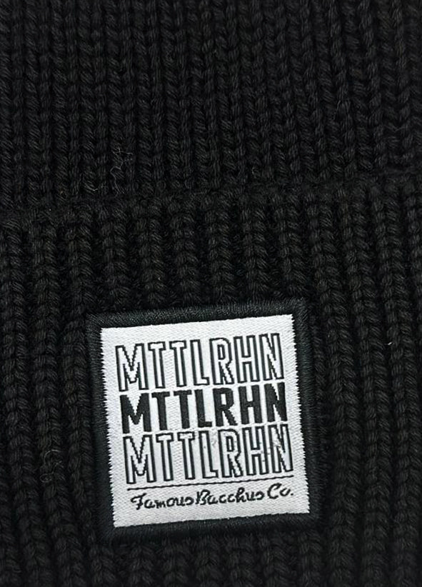 Beanie - MTTLRHN - schwarz