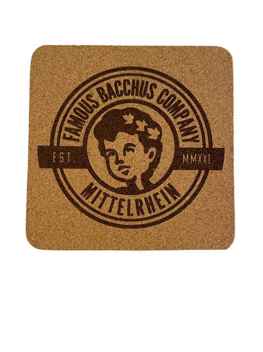 Kork Untersetzer - quadratisch - FBC Mittelrhein