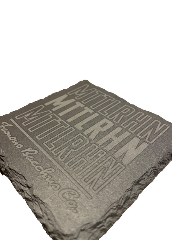 Schiefer Untersetzer - MTTLRHN - FAMOUS BACCHUS COMPANY