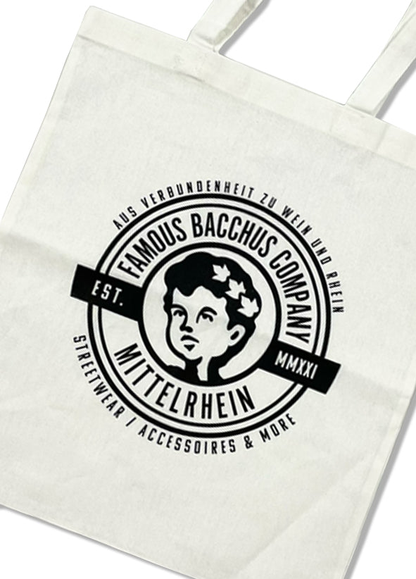 Baumwolltasche - FBC Logo - weiss